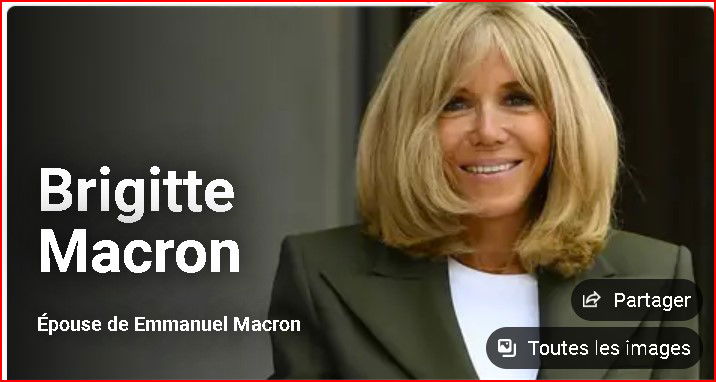 Mme Brigitte MACRON ... notre cible