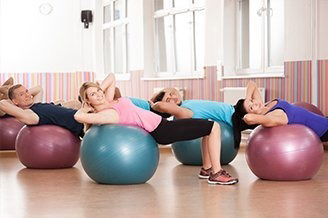 Gym Ball ( programmé uniquement sur les cours de PILATES)