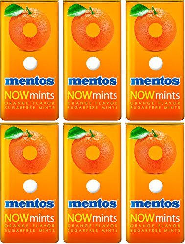 Mentos Now Mints Arancio