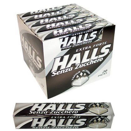 Halls Cool Forte Senza Zucchero