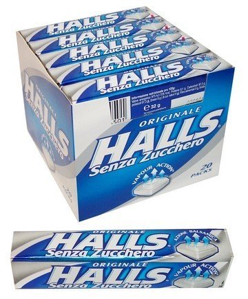 Halls Cool Original Senza Zucchero