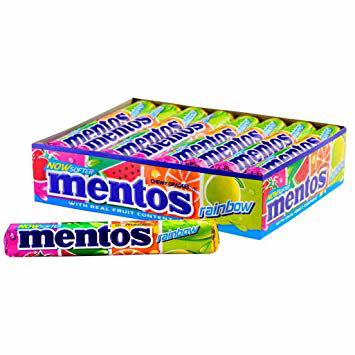 Mentos Rainbow Sticks