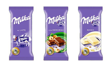 Milka Cioccolato al Latte con Nocciole