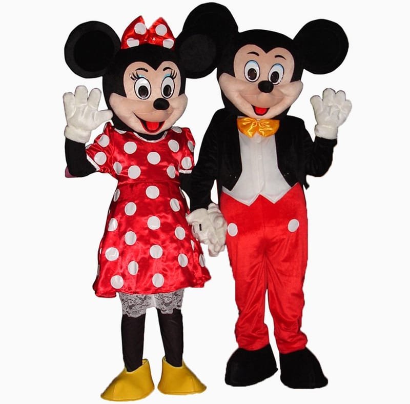Mascotte topolino & Minnie