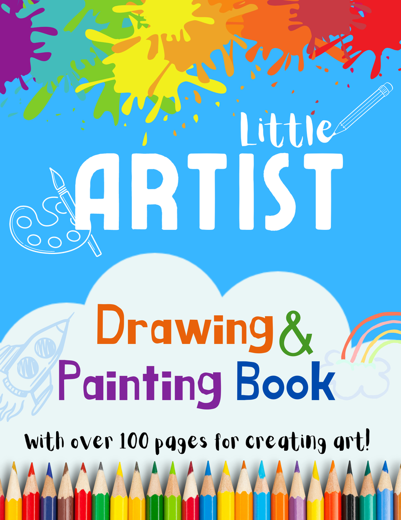 LITTLE ARTIST DRAWING & PAINTING BOOK