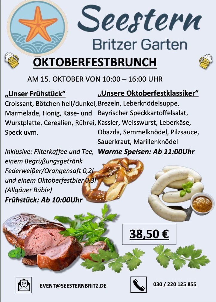 Oktoberfest Brunch