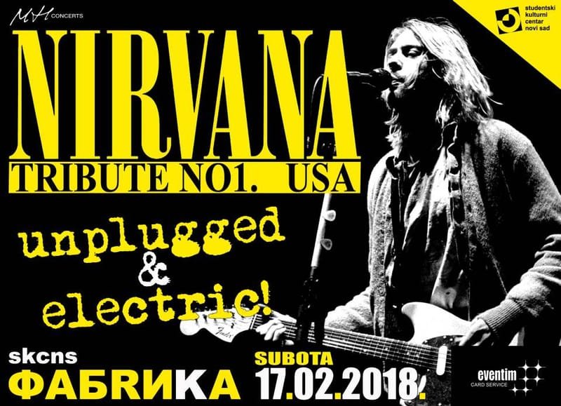 Nirvana Tribute Live - Fabrika, Novi Sad Serbia