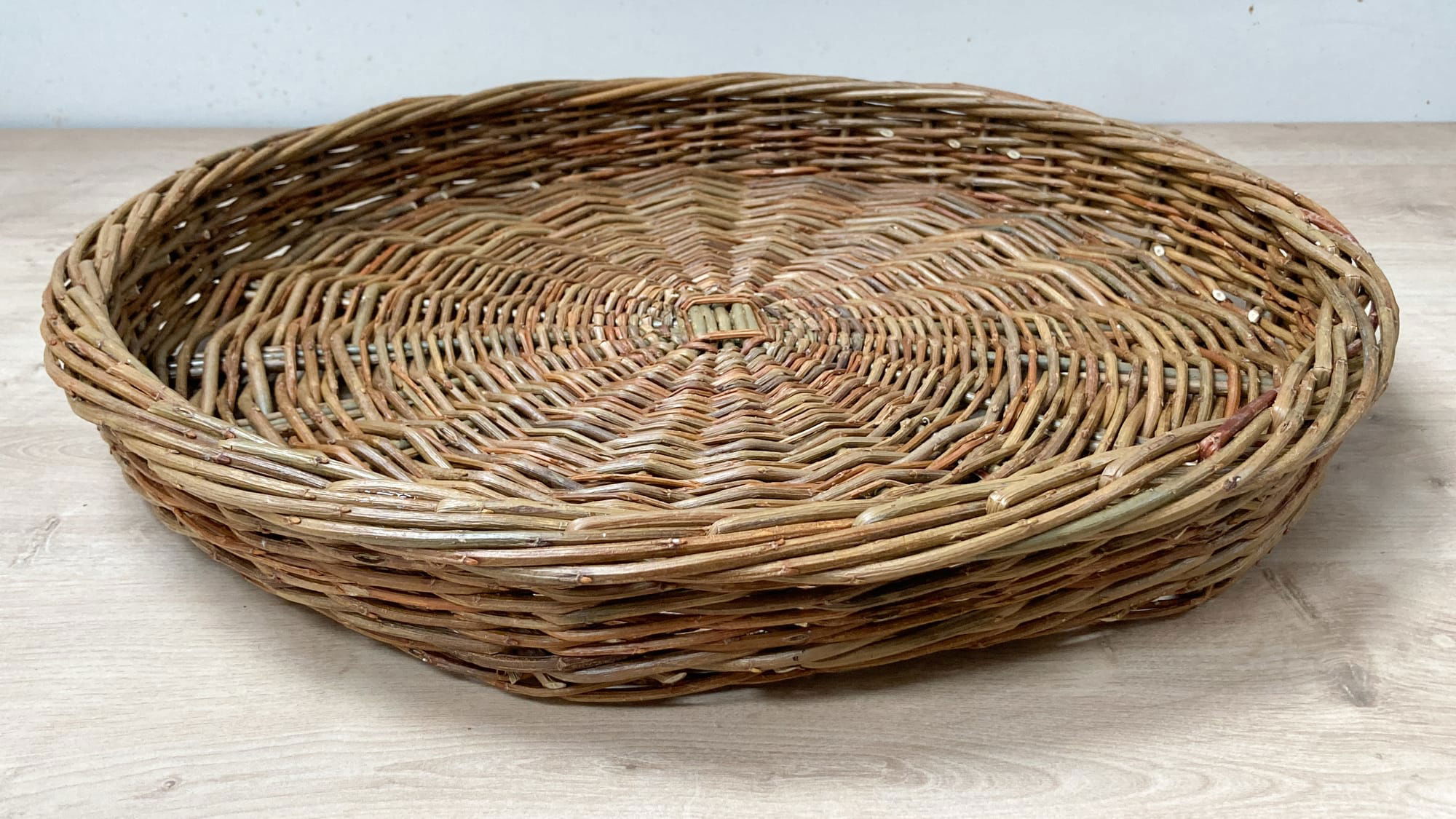 Large Shallow Woven Tray