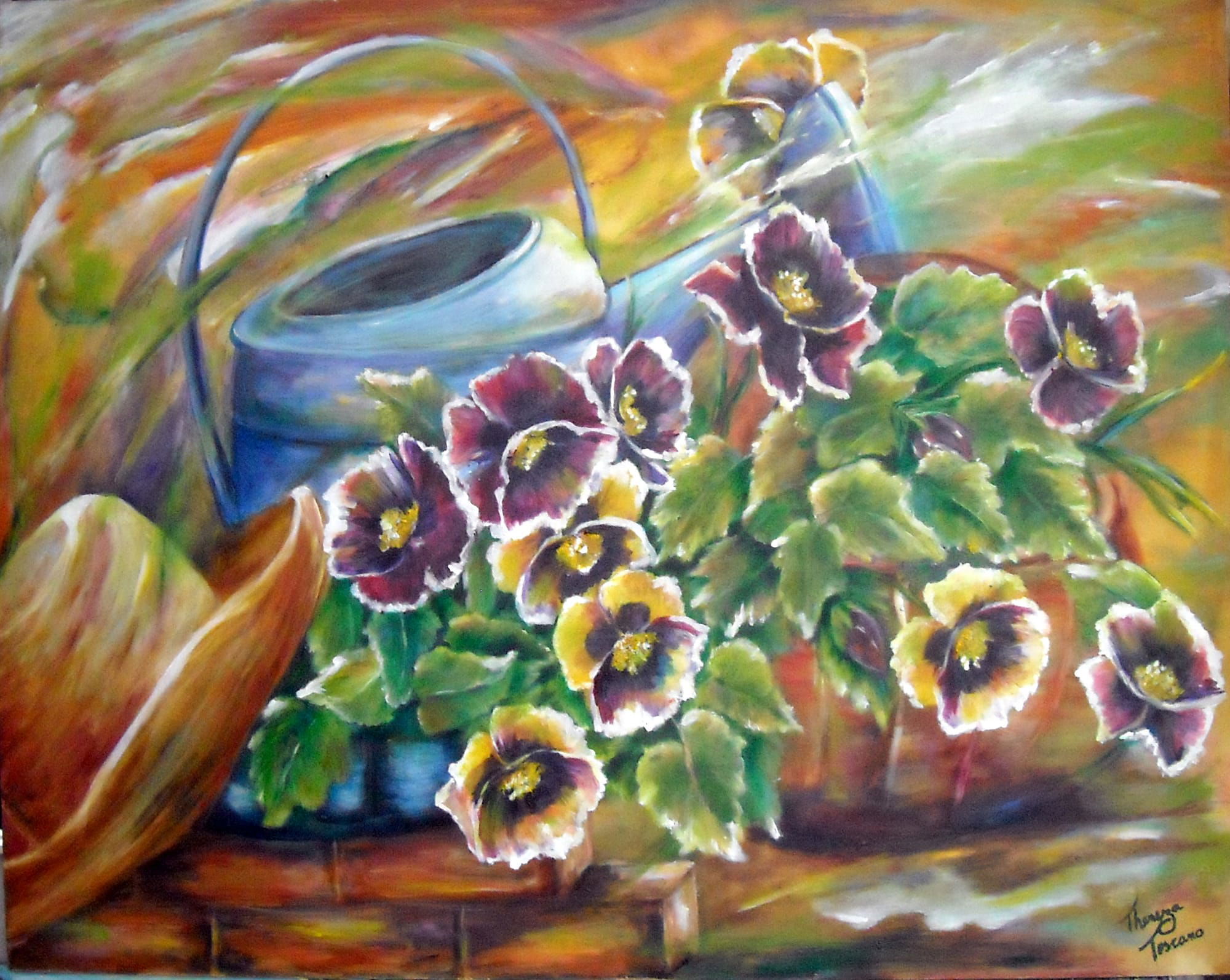 NUM CANTO DE JARDIM ast 80 x 100