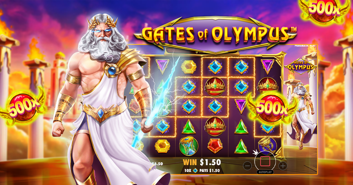 Pragmatic Play's Gates of Olympus Hit Powerful 1000 Multipliers