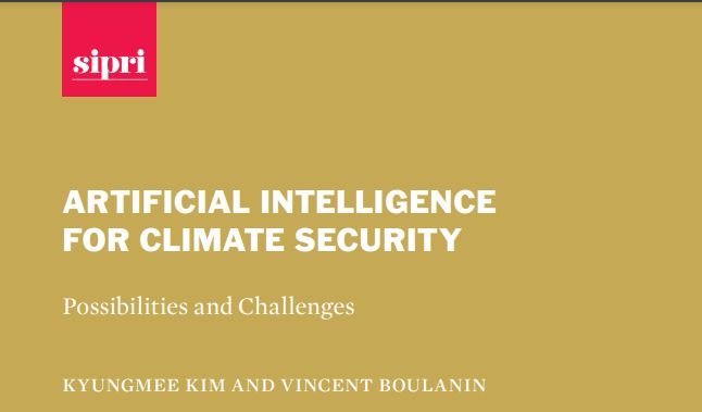 Artificial Intelligence for Climate Security: Possibilities and Challenges