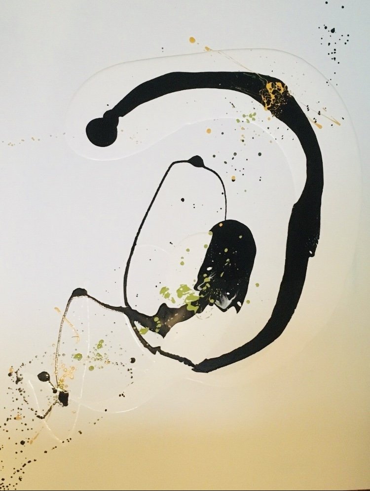 “Jump” oil on canvas , 120x 100cm