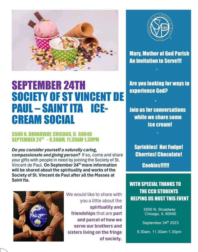 Saint Ita - Ice Cream Social