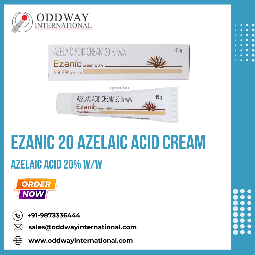 Ezanic 20 Azelaic Acid Cream: Your Pathway to Clearer, Healthier Skin!