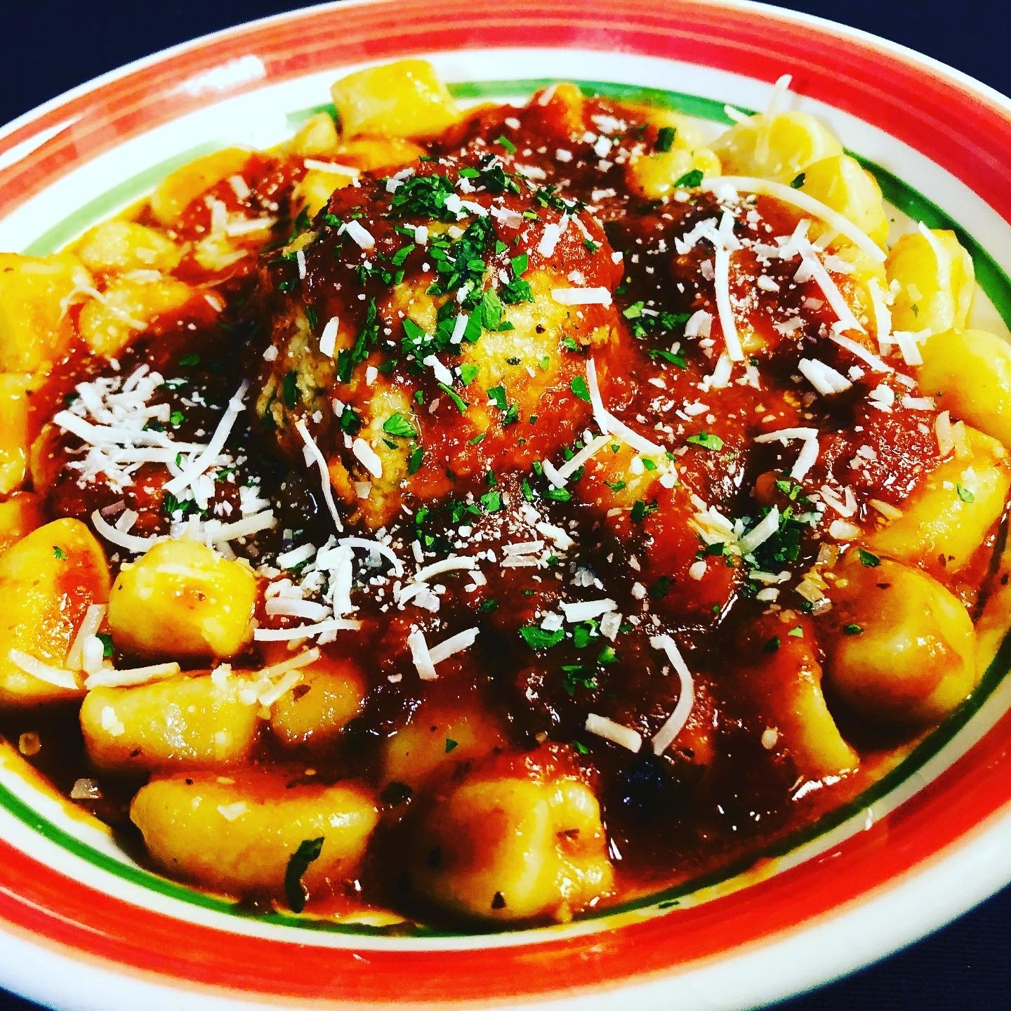 House Made Gnocchi with Meatballs