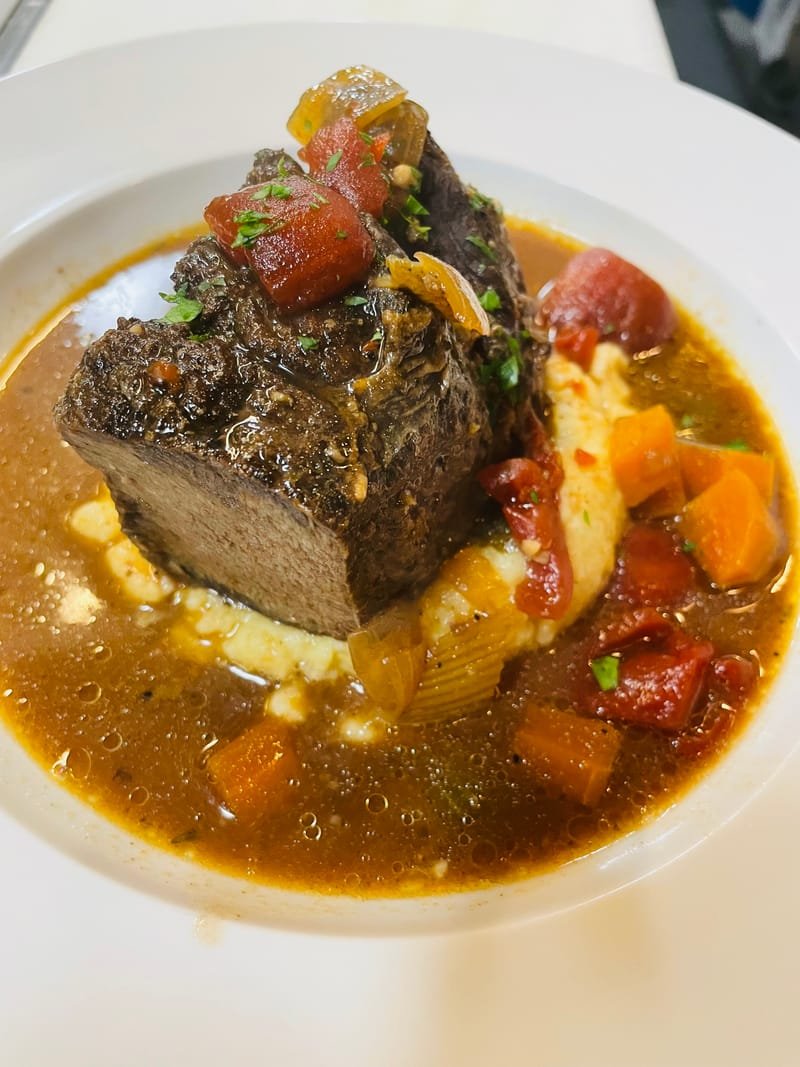OSSO BUCO "STYLE" BRAISED BEEF SHORT RIBS