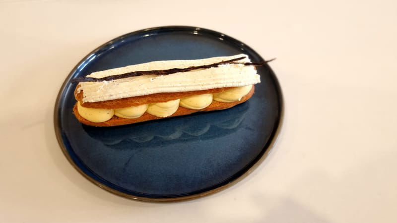 Eclair Vanille praliné