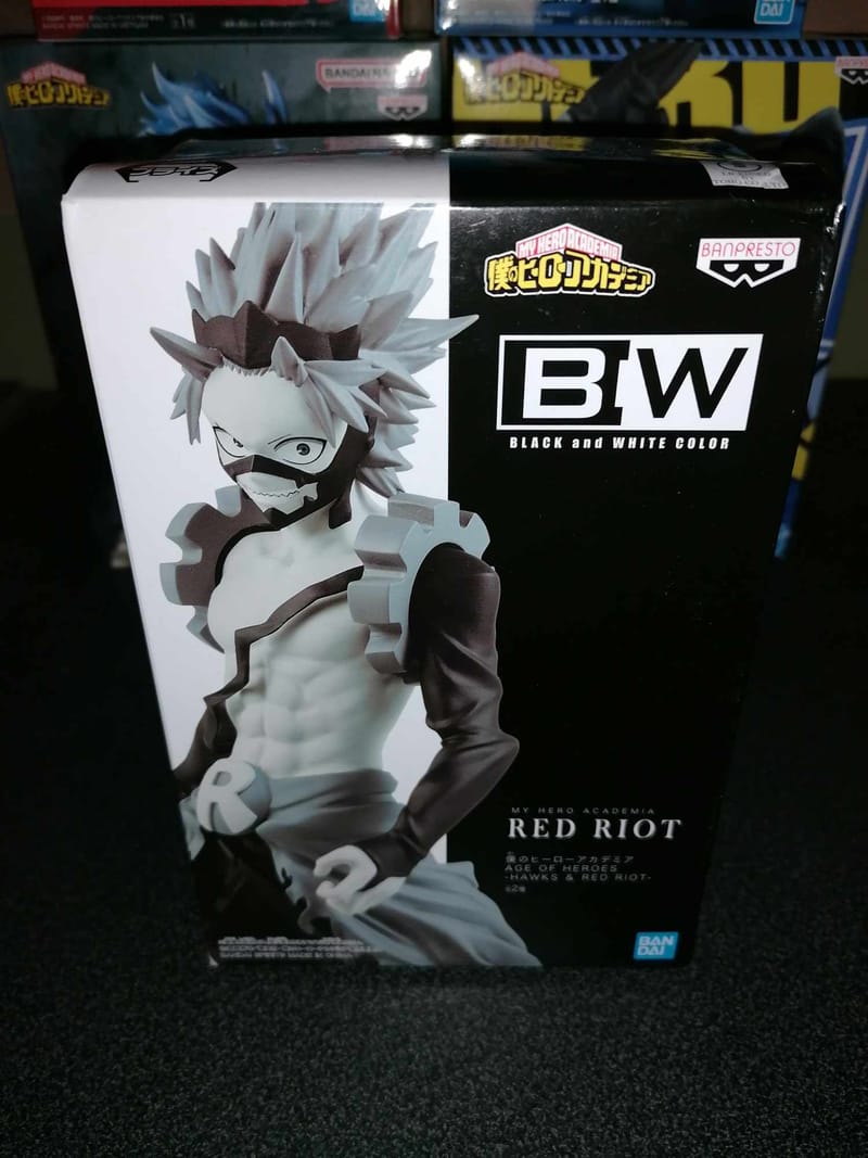 My Hero Academia Black And White Eijiro Kirishima - Manga-market