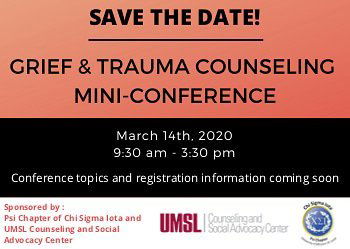 2020 Grief & Trauma Mini Conference- UMSL