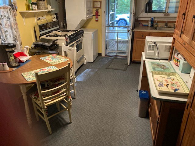 Kitchen and dining room