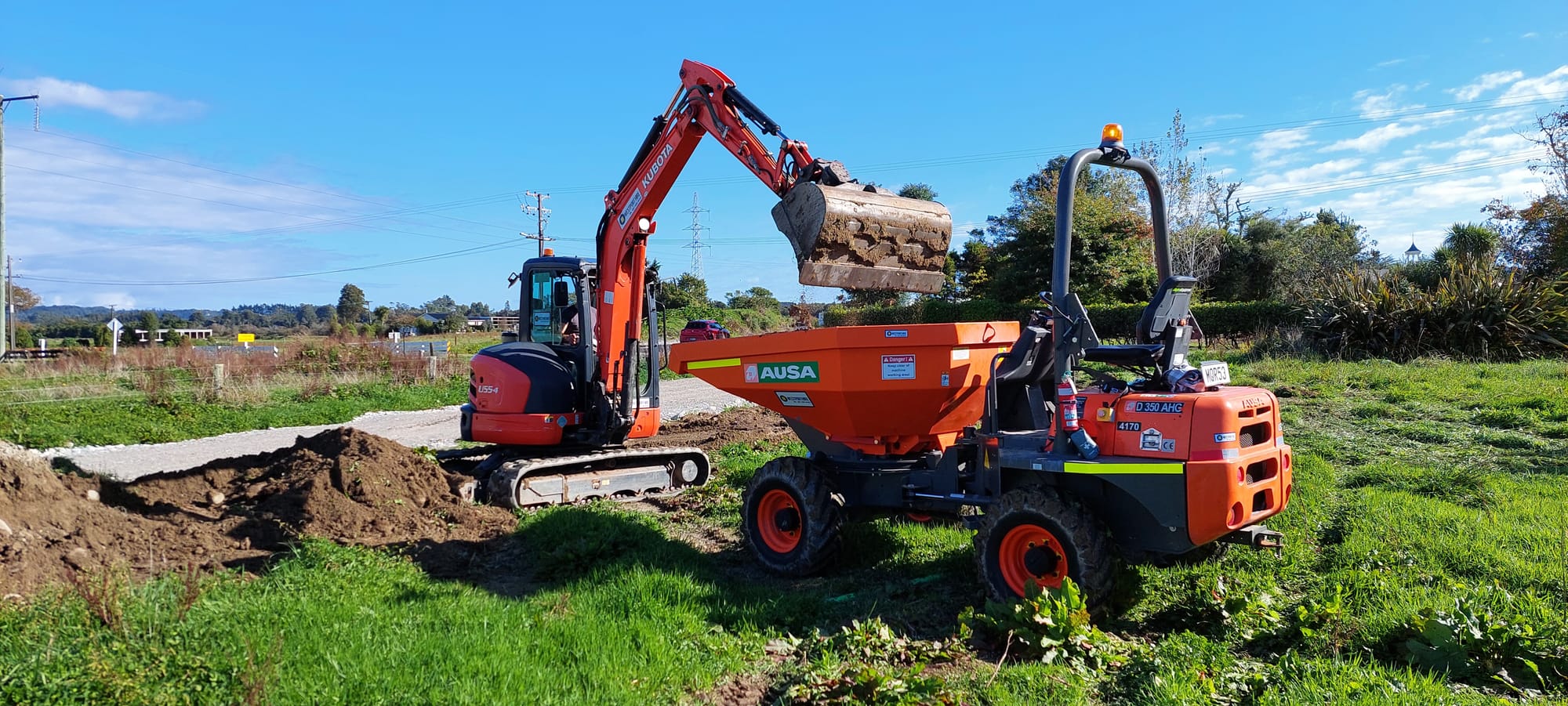 Westport Hire Rental Equipment Digger Hire Vehicle Hire