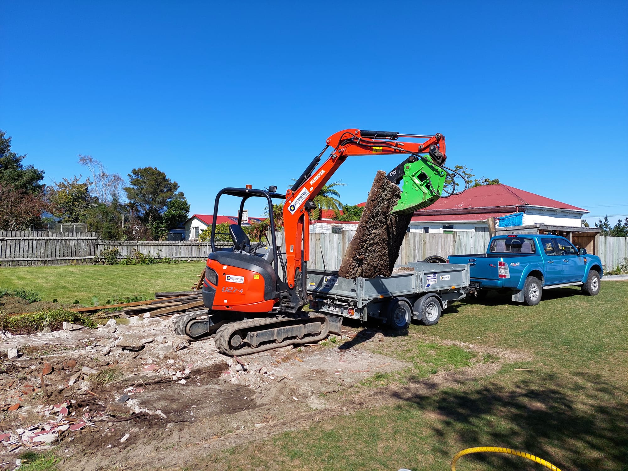 Westport Hire Rental Equipment Digger Hire Vehicle Hire