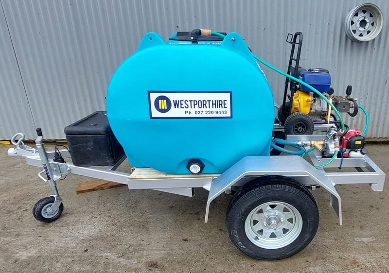 4000Psi Trailer Water Blaster Westport Hire
