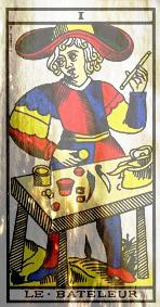 Le langage du tarot " le Bateleur"