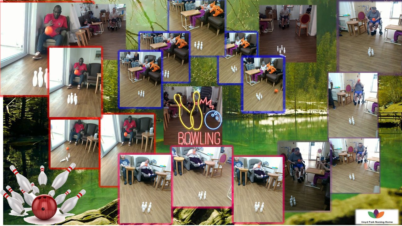 Bowling played by residents