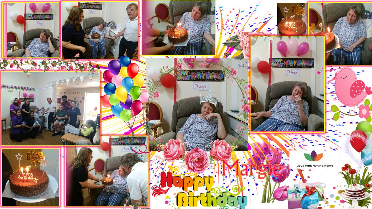 Margie's Birthday celebration
