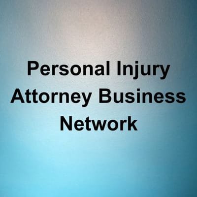 Personal Injury Attorney Business Network