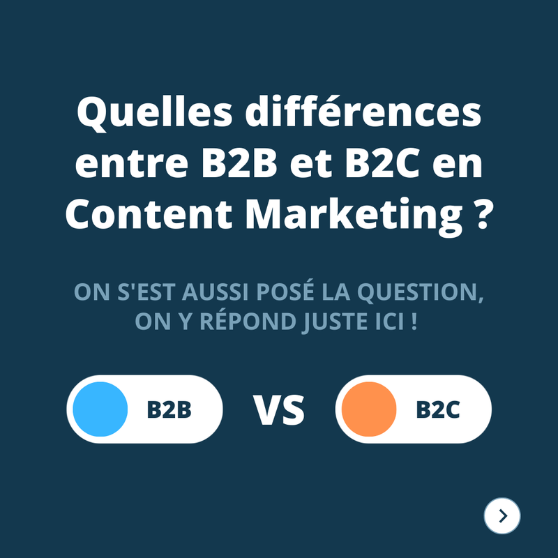 Quelles Différences Entre B2B Et B2C En Content Marketing ? - Mon Coach ...