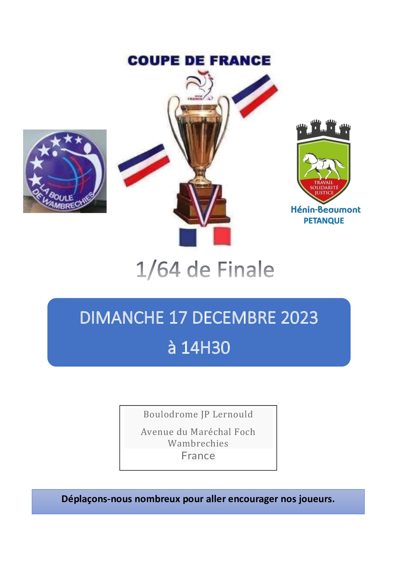 1/64 Coupe de France