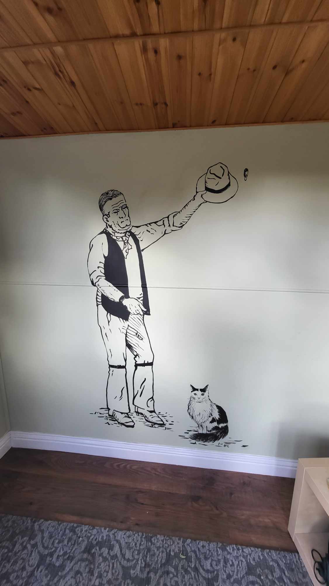 Adam The Gardener inspired Mural - Murals by Sarah Marsh