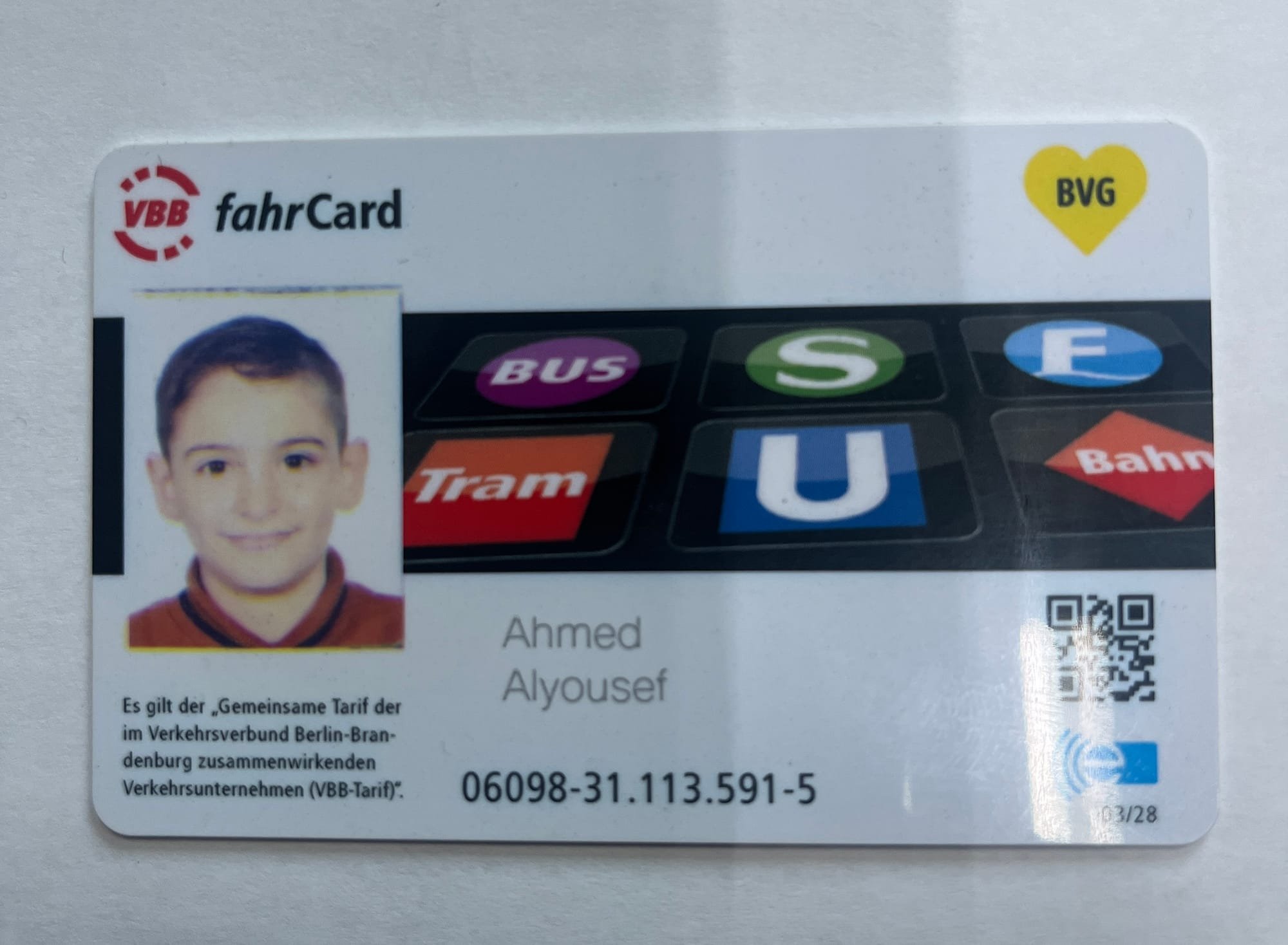 VBB fahrCard