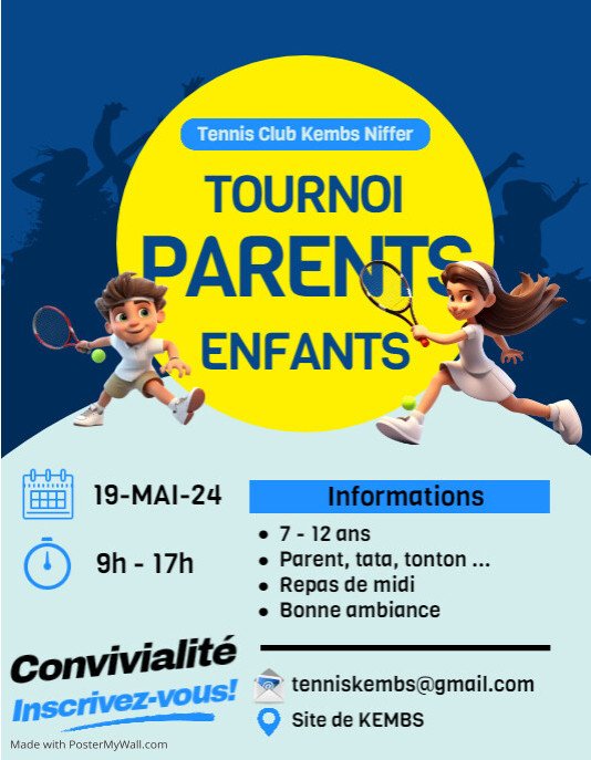 Tournoi Parents Enfants 19.05.2024