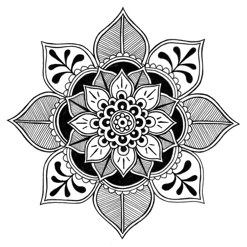 Mandala Coloring Book