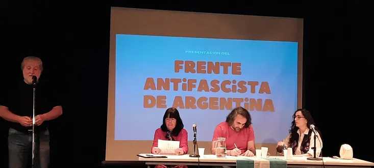 Se presentó el Frente Antifascista de Argentina