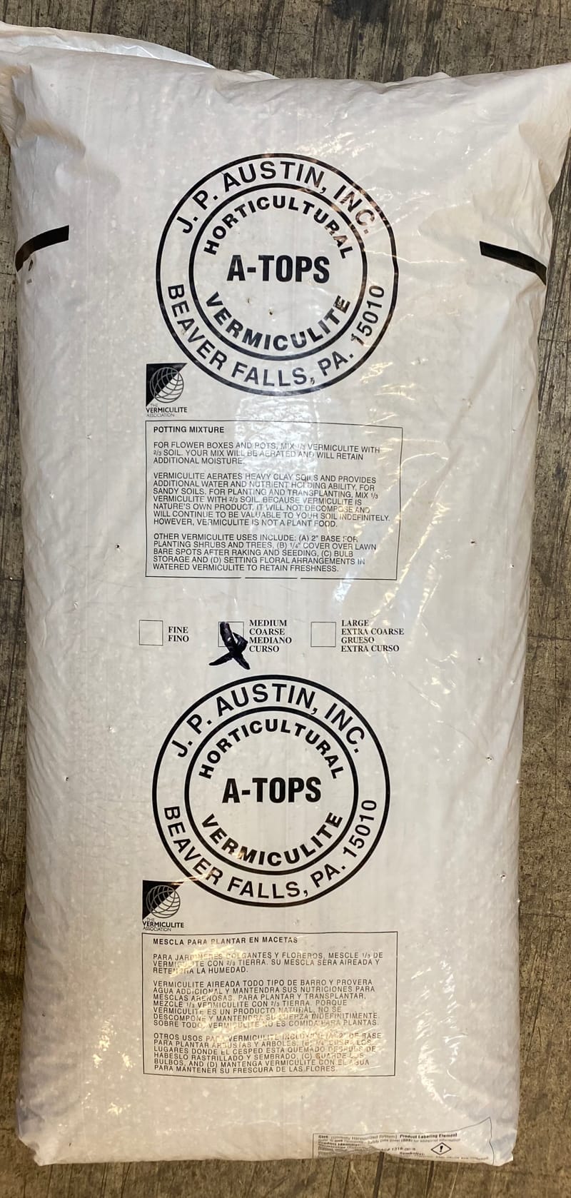 Horticultural Vermiculite (coarse) - 1cf bag