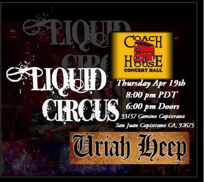 Uriah Heep with Liquid Circus
