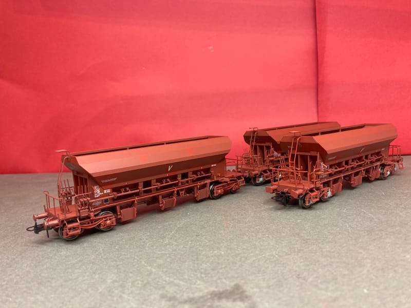 Wagon-trémie Sotrasid En Modèle Réduit HO REE WB-021 - Occasion Pour Réseau De Trains