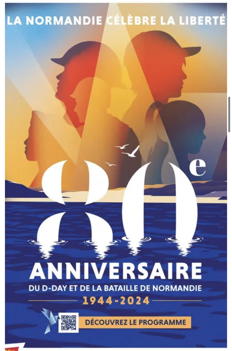 80ème anniversaire du débarquement en Normandie : 1944-2024