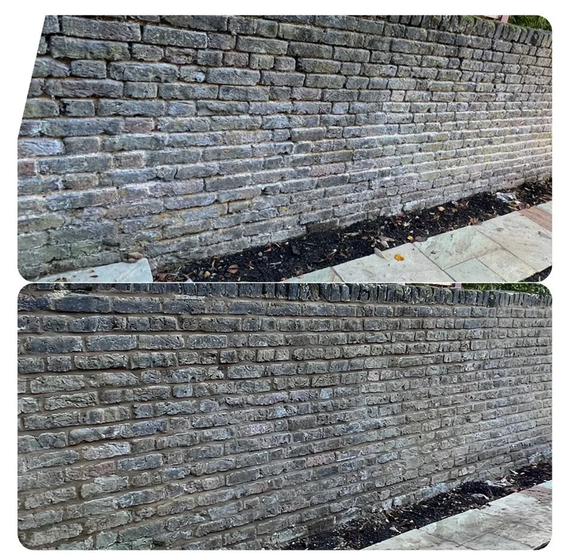 Garden wall repointing Daniel Restoration