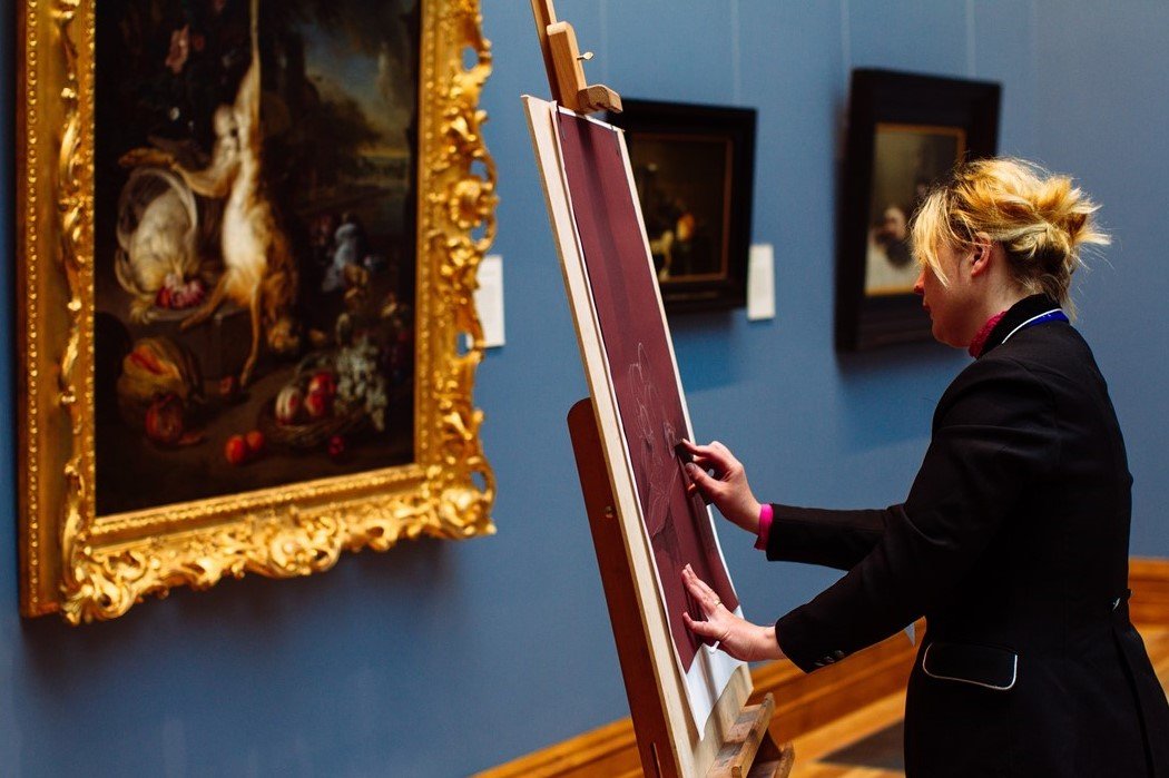 Invited to Drawing Day in the National Gallery of Ireland