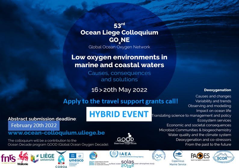 الموضوع دعوة للمشاركة المؤتمر والملتقى  الدولي  الثالث لديناميكية المحيطات في بلجيكا    للعام 2022