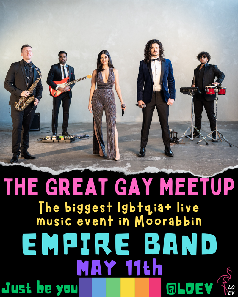 The Great Gay Meetup - May 11th.