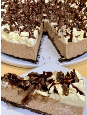 Baked Toblerone Cheesecake - Medium