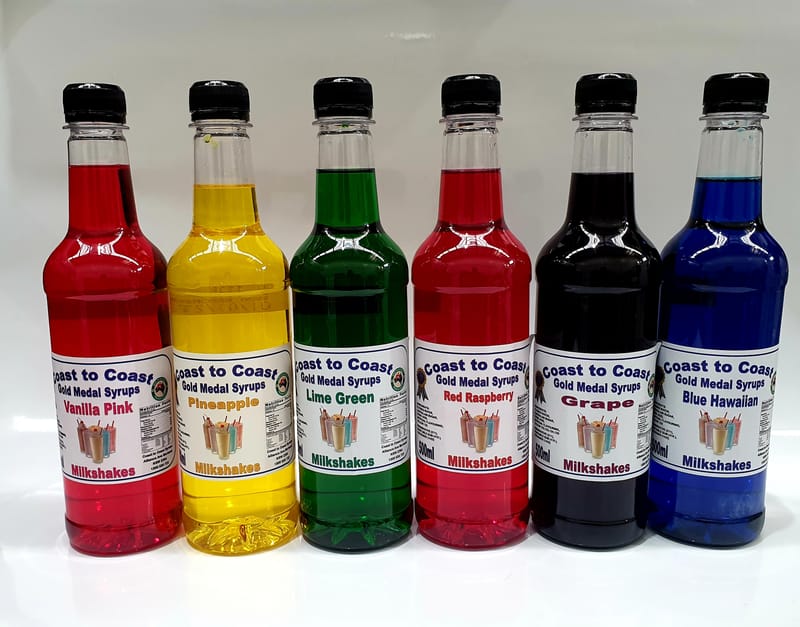 Milkshake Flavouring, Toppings