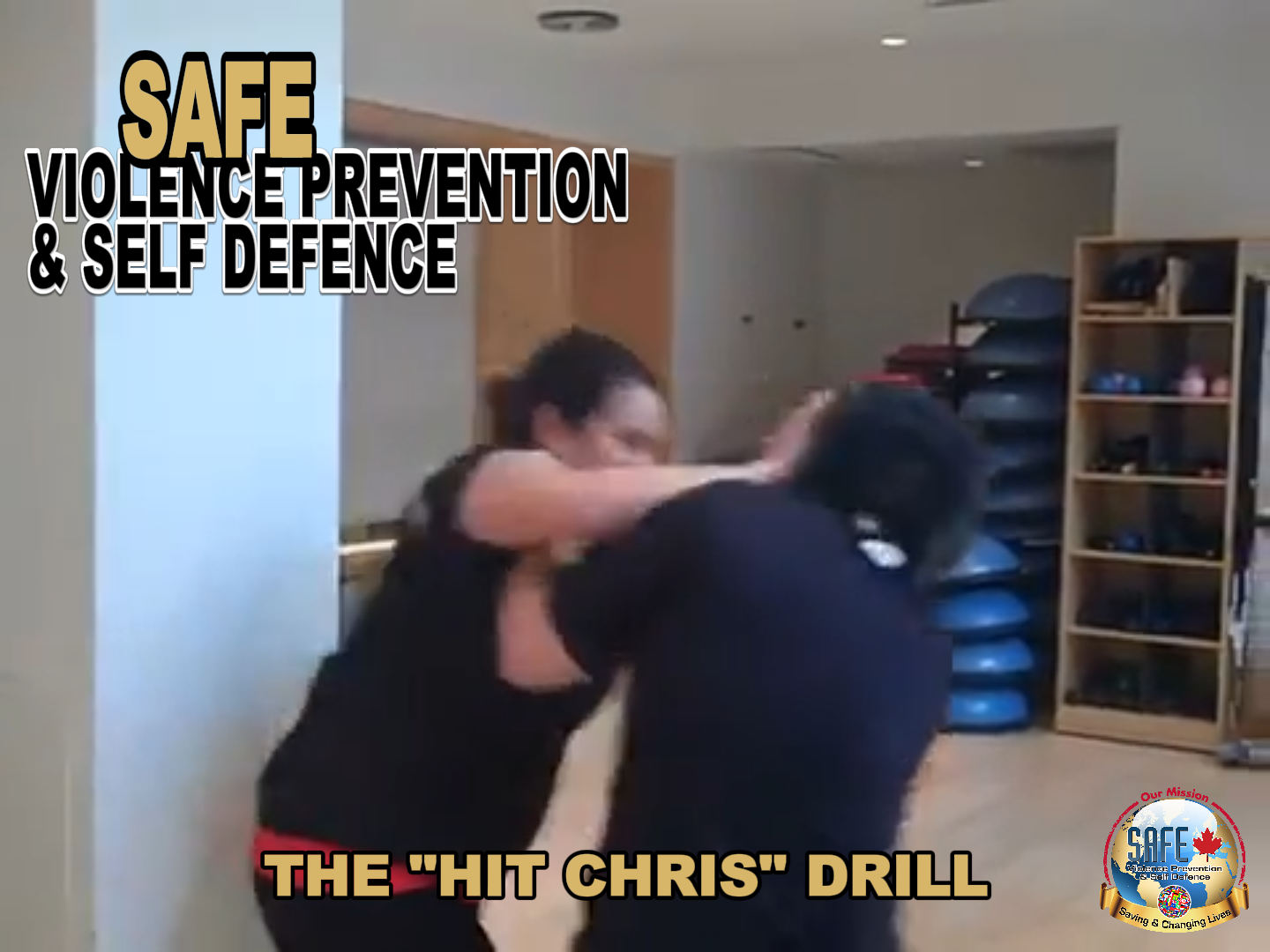 Defend and Strike: The 'Hit Chris' Self-Defence Drill