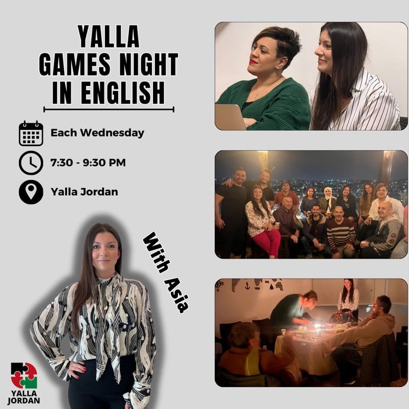Yalla Games Night in English with Asia